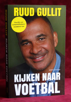 Ruud Gullit original hand signed book "Kijken naar voetbal" + COA & Fotobewijs  #2