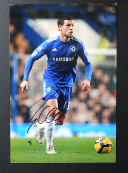 Michael Ballack originally hand signed photo + COA