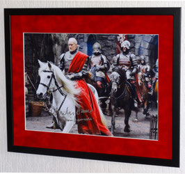 Charles Dance originally hand signed Game of Thrones Horse photo + COA & Photo Proof