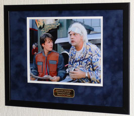 Christopher Lloyd (Back to the Future) originally hand signed photo - Premium Framed + COA