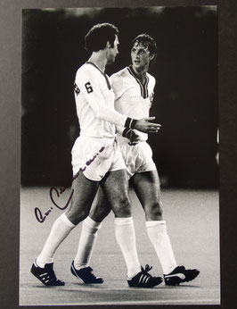 Franz Beckenbauer originally hand signed photo (1974 World Champion) + COA