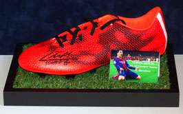 Luis Suarez originally hand signed soccer boot + COA PSA