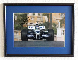 Nick Heidfeld originally signed photo - Deluxe Framed + COA