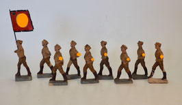 SA Soldaten mit Fahne 9 Figuren