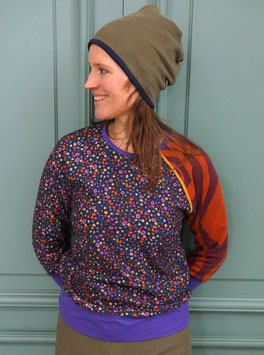 Damen Sweater Mille Fleurs/jacquard
