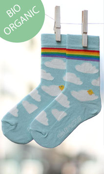 Kindersocken Wölkchen Bio