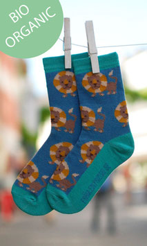 Kindersocken Löwe Bio