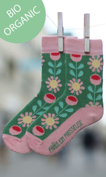 Retroblume Kindersocke BIO