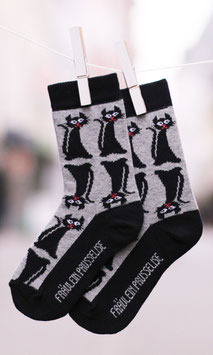 Kindersocken Katze