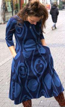 Emma Kleid Damen blau