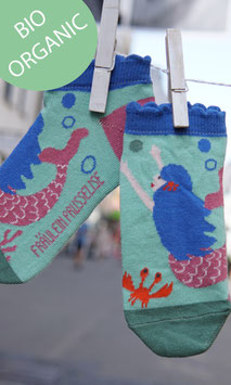 Sneaker Socke Kinder Meerjungfrau