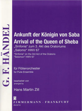 ANKUNFT DER KÖNIGIN VON SABA (HWV 67)
