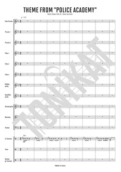 THEME FROM "POLICE ACADEMY"