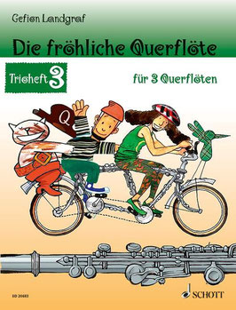 DIE FRÖHLICHE QUERFLÖTE - TRIOHEFT 3