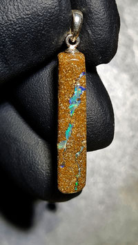 Queensland Boulder Opal 0299  mit 925er Silberöse