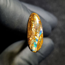Boulder Opal Ringstein zum Einfassen 01028