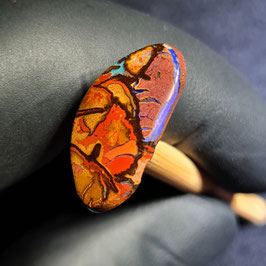 Boulder Opal Ringstein zum Einfassen 01027
