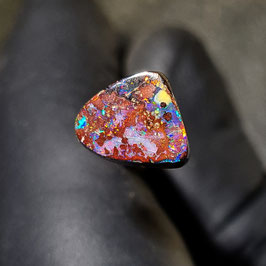 Boulder Opal Ringstein zum Einfassen 01007