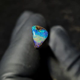 Boulder Opal Ringstein zum Einfassen 01038