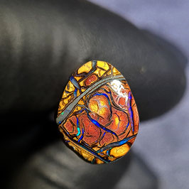 Boulder Opal Ringstein zum Einfassen 01028