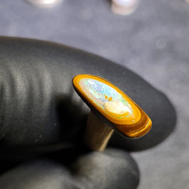 Boulder Opal Ringstein zum Einfassen 01021