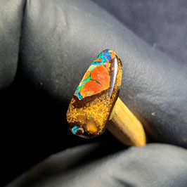 Boulder Opal Ringstein zum Einfassen 01033