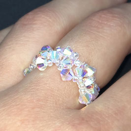 Ring mit SWAROVSKI® ELEMENTS
