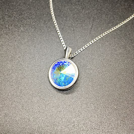 Anhänger mit SWAROVSKI® ELEMENT und 925 Silberkette