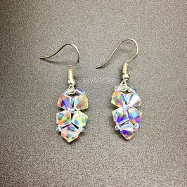 Ohrhänger oder Ohrstecker 925 Silber mit  SWAROVSKI® ELEMENTS