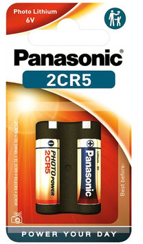 PILA LITIO 2CR5 DL245 6V   PANASONIC