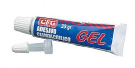 Tubetto colla istantanea cianoacrilato GEL  20 gr.