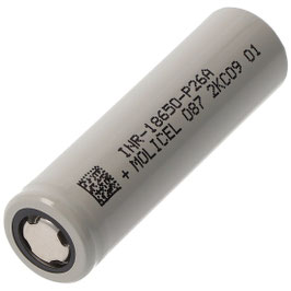 BATTERIA RICARICABILE LITIO  NCR 18650 P26A MOLICELL
