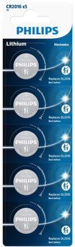 Pile CR2016 3V PHILIPS