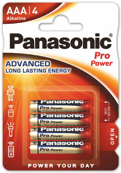 Pile AAA Ministilo  Panasonic Pro Power alcaline