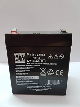 Batteria ricaricabile al piombo  12V   4,5Ah Matsuyama