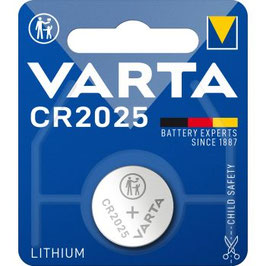Pile CR2025 3V  VARTA