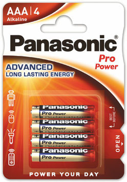 Pile AAA Ministilo  Panasonic Pro Power alcaline