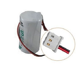 PILA  SAFT D LSH20  con connettore compatibile  antifurto TECNOALARM