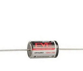 Batteria  EVE 14250   1/2AA Mezzastilo Litio 3,6V  per sensori d'allarme ecc.