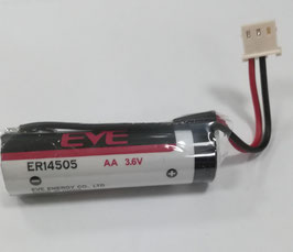 Pila EVE  AA  ER14505 con connettore compatibile TECNOALARM