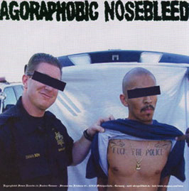 AGORAPHOBIC NOSEBLEED / CROM                                             SPL 7"