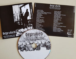 DEPRAVED   " WITH DEATH COMES PEACE  2016-2019 DISCOGRAPHY  "                                   CD