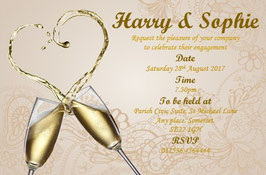 Engagement Invitations Ref BHCG