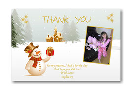 Thank You Thankyou Gift Cards With Photo Ref CT3
