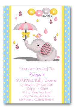 Baby shower Invitations ref BS23