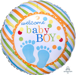Folienballon Baby Boy