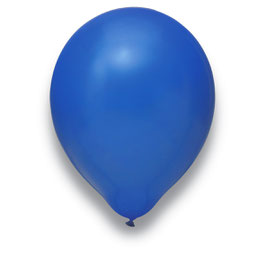 Rundballons, royalblau