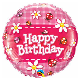 Folienballon Happy Birthday
