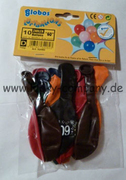 10 Ballons "60"