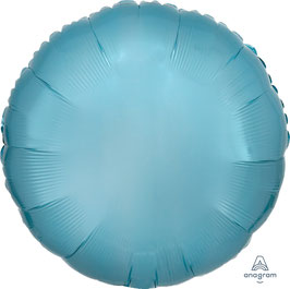 Folienballon Kreis babyblau